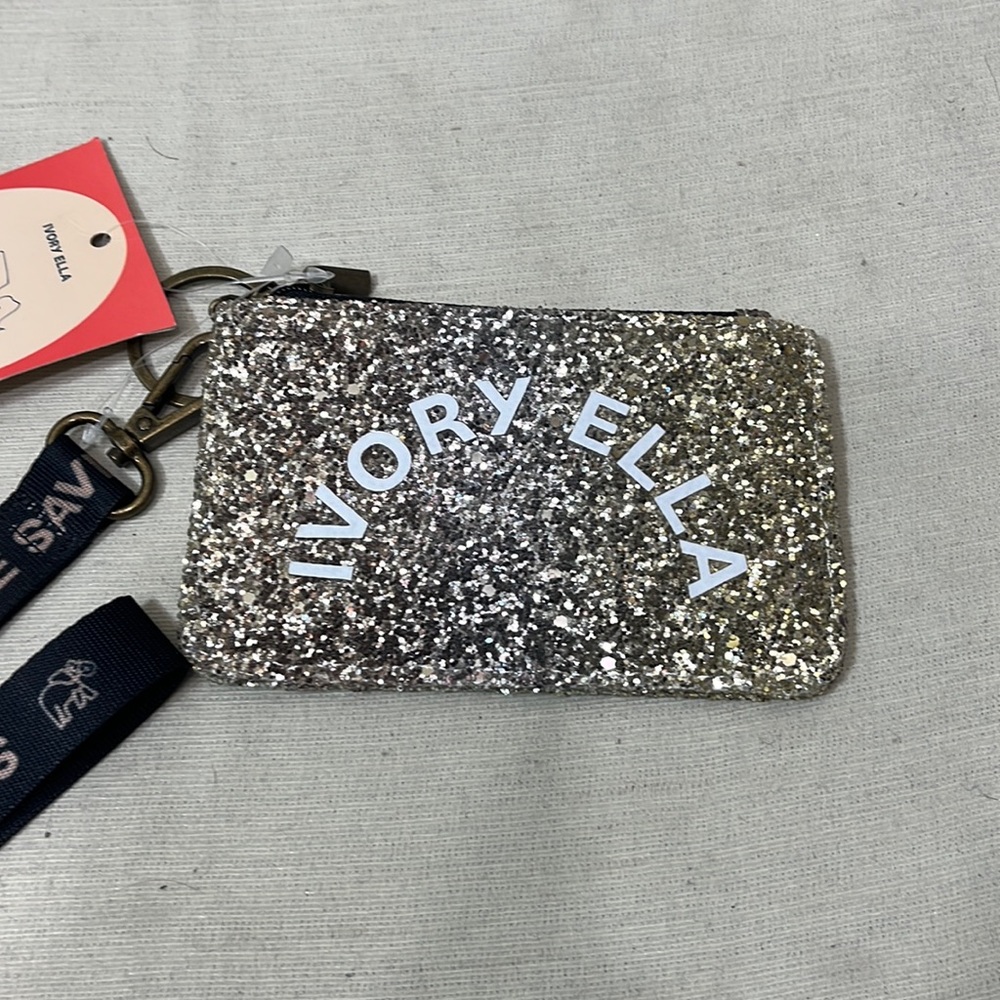 Ivory Ella Glitter Ombré Lanyard